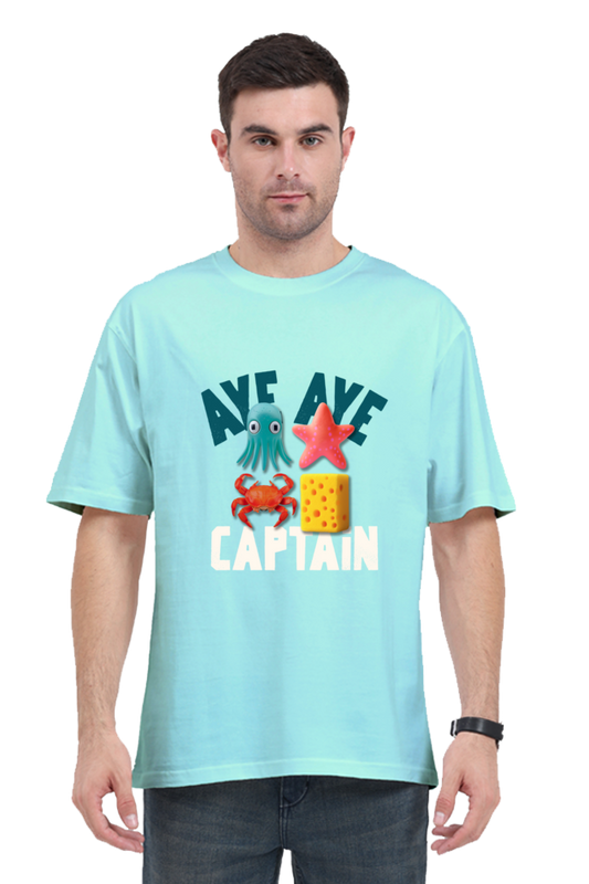 Aye Aye Captain Over Sized Funky T-shirt