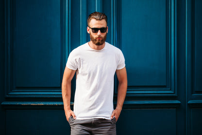 Supima Modal Cotton T-shirt-White