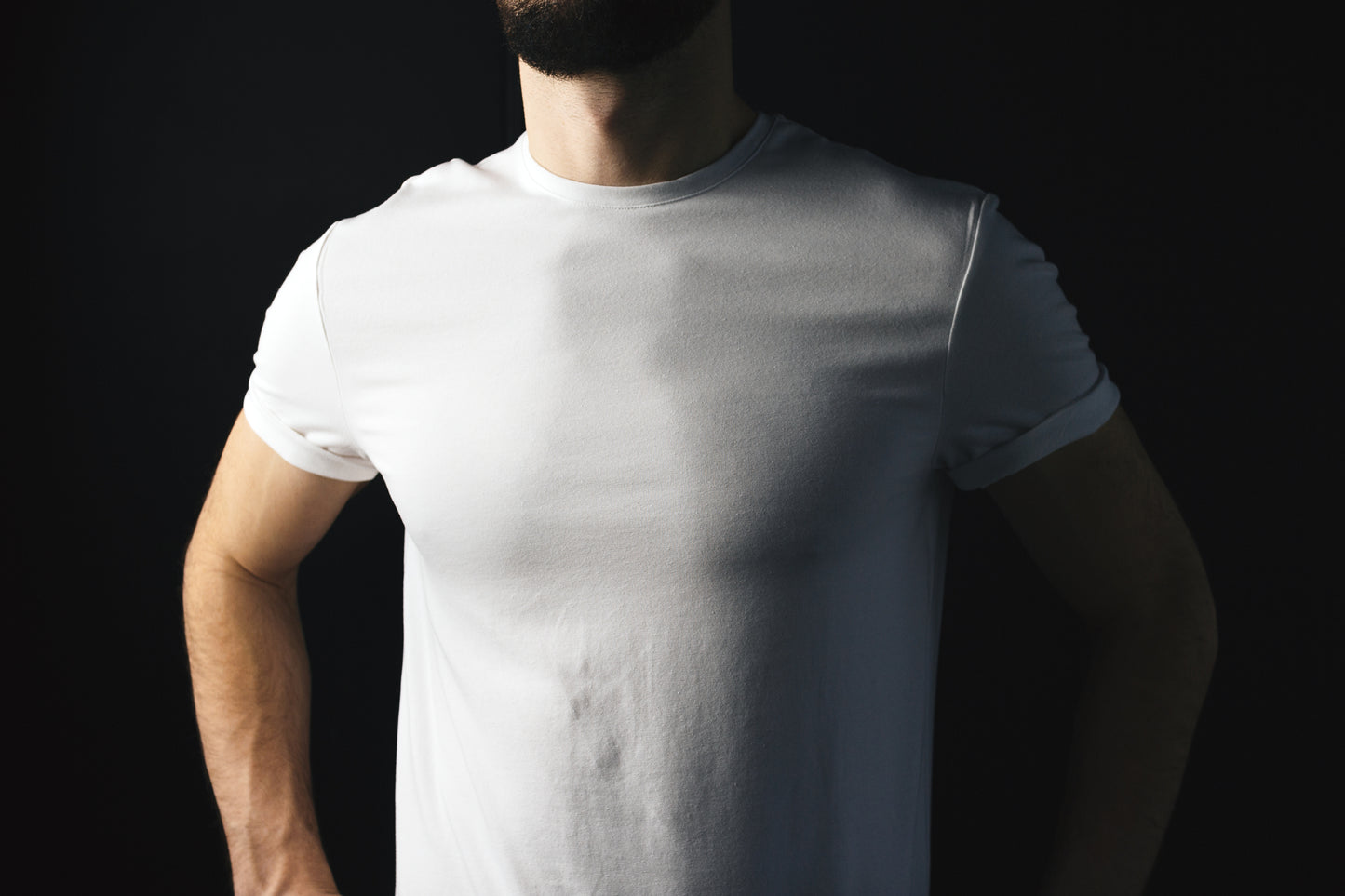 Supima Modal Cotton T-shirt-White